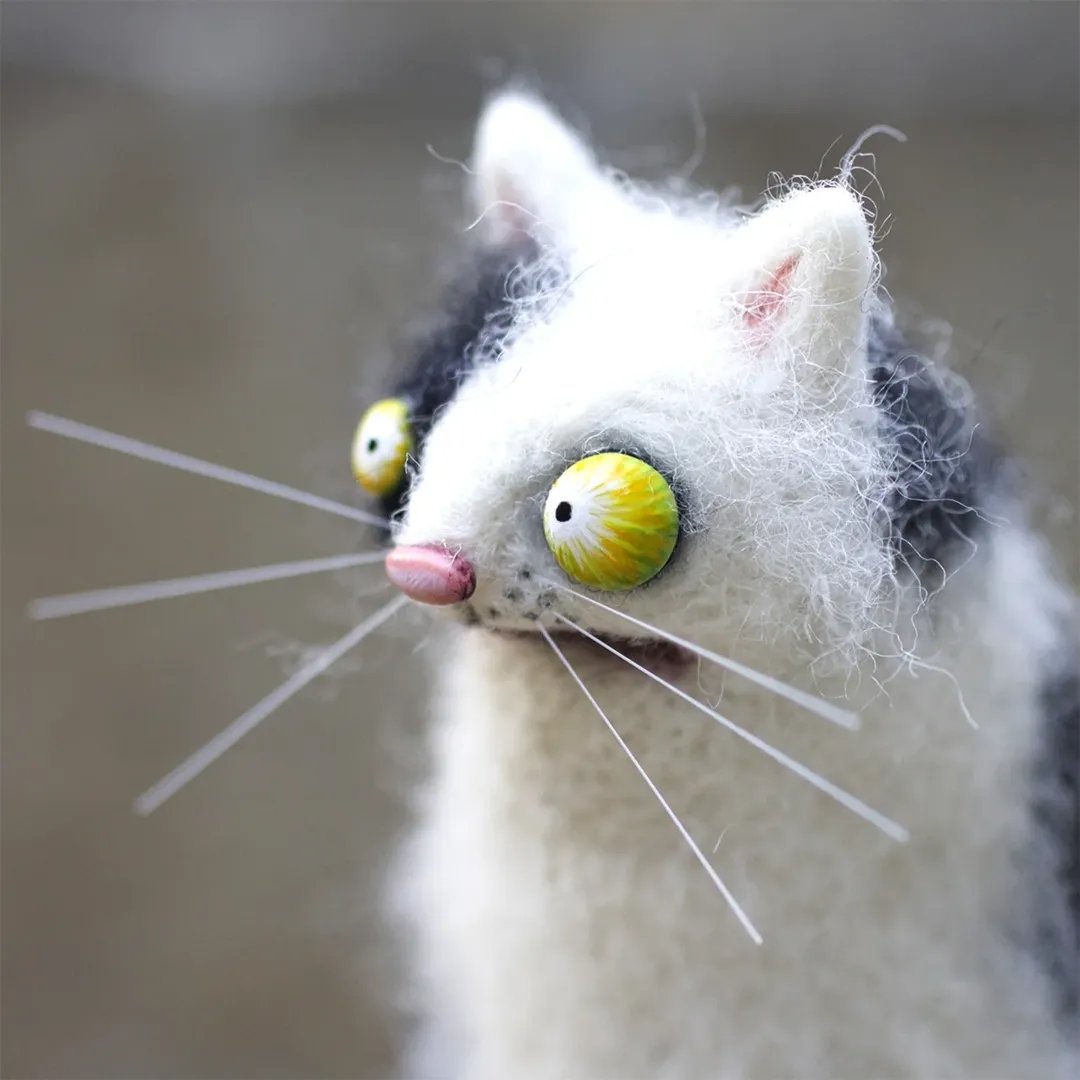 🎄✨Wool Felt Familiars – Quirky Handmade Companions