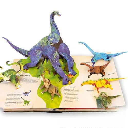⏰Special weekly promotion: 60% discount🦖Encyclopedia 3D Prehistorica Dinosaurs📙HARDCOVE