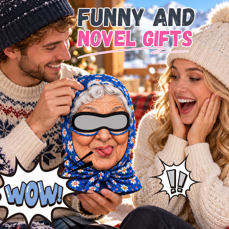 Funny Grandma Ski Mask for Parties & Gag Gifts