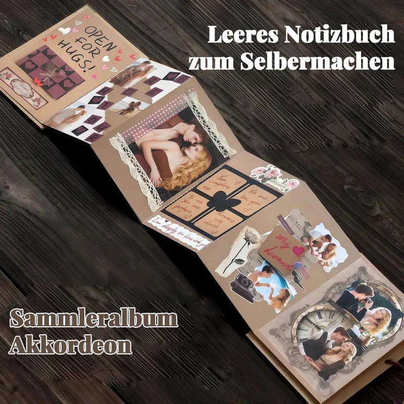 ✨The memory keeper: 230 cm foldable scrapbook album 📚
