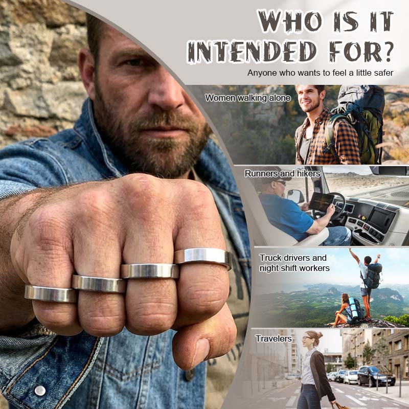 SteelGuard Foldable Defense Ring – 49% OFF Today Only!