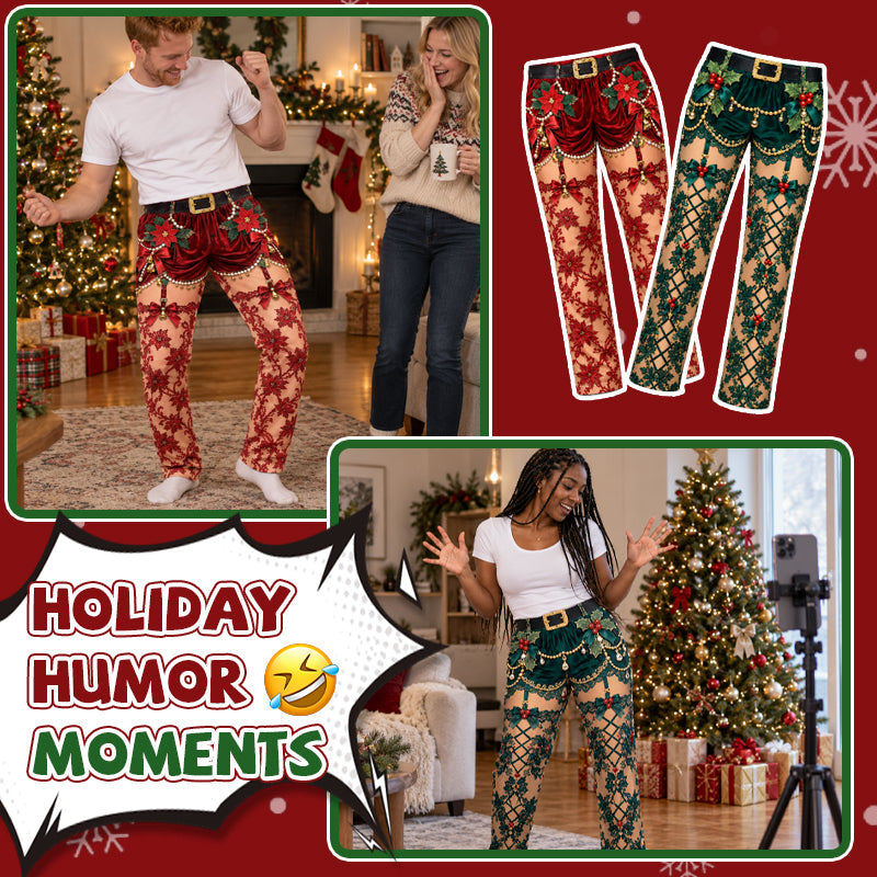 👖Funny Christmas Illusion Pants