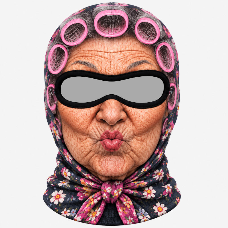 Funny Grandma Ski Mask for Parties & Gag Gifts