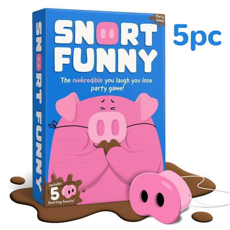 Snort Funny: The party game "Laugh and Lose" 🐷😂