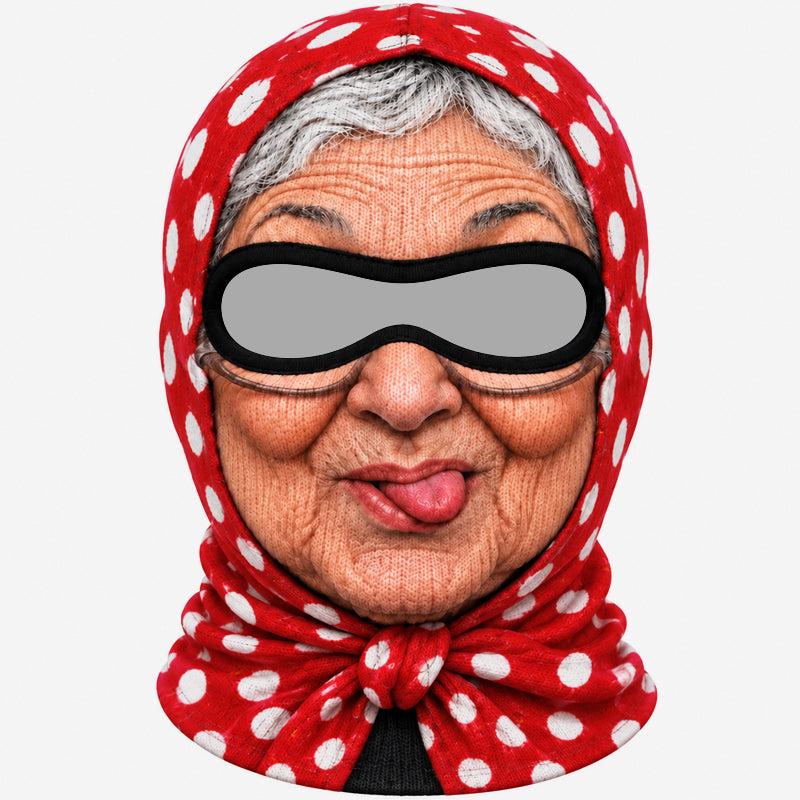 Funny Grandma Ski Mask for Parties & Gag Gifts