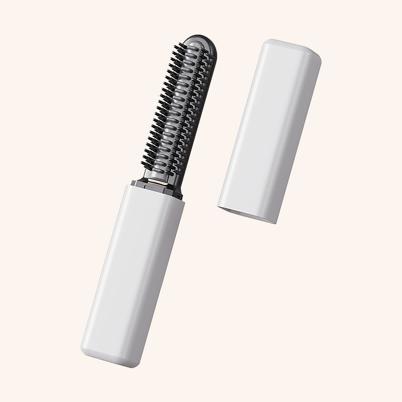 💇 Compact Wireless Hot Comb – Handy Bang Styling Companion!