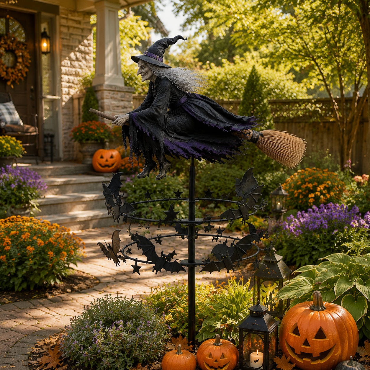 🔥Halloween Early Bird Special: 50% Off 🧙‍♀️Witch's Garden Windmill (3D Version)