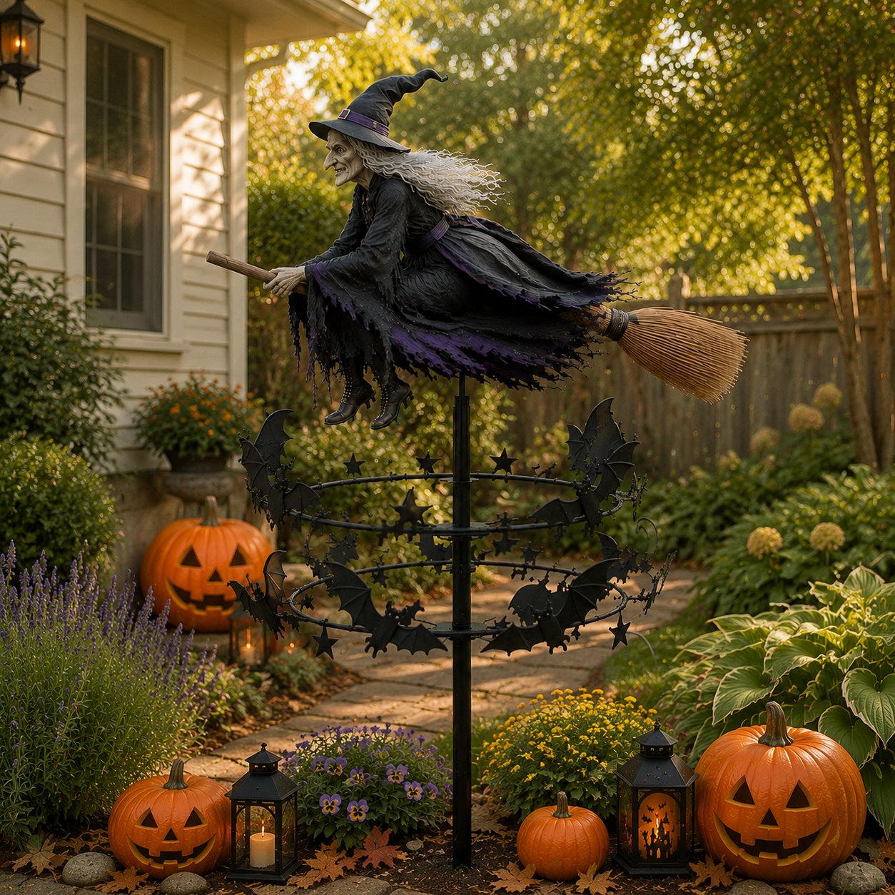 🔥Halloween Early Bird Special: 50% Off 🧙‍♀️Witch's Garden Windmill (3D Version)