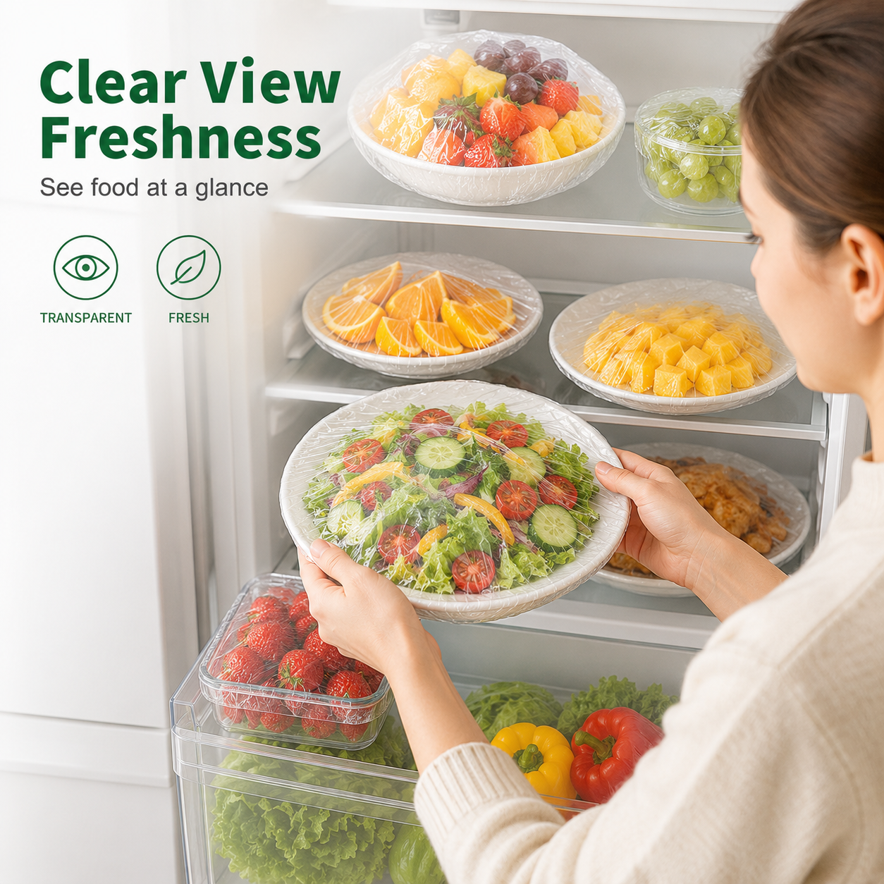 Universal Food Lids 🍃 Fits Everything! Quick and Smart Food Storage