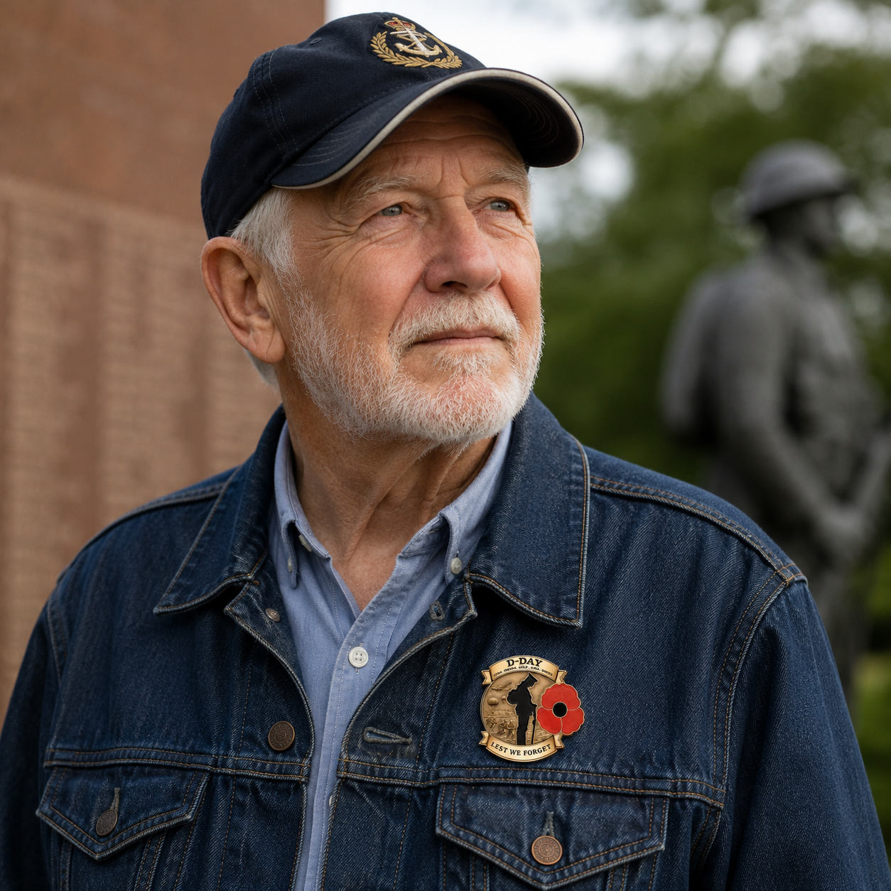 🏅80th Anniversary Commemorative Brooch — Preserve History, Carry the Story