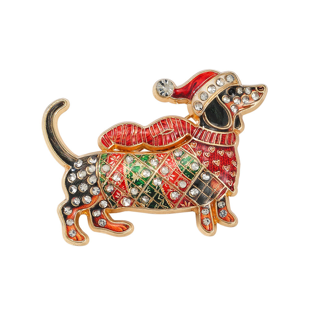 🐾🎄Limited Edition Dachshund Brooch