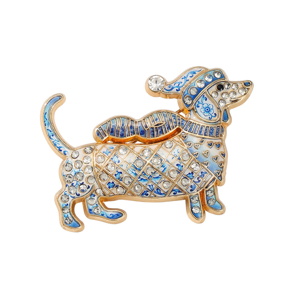 🐾🎄Limited Edition Dachshund Brooch