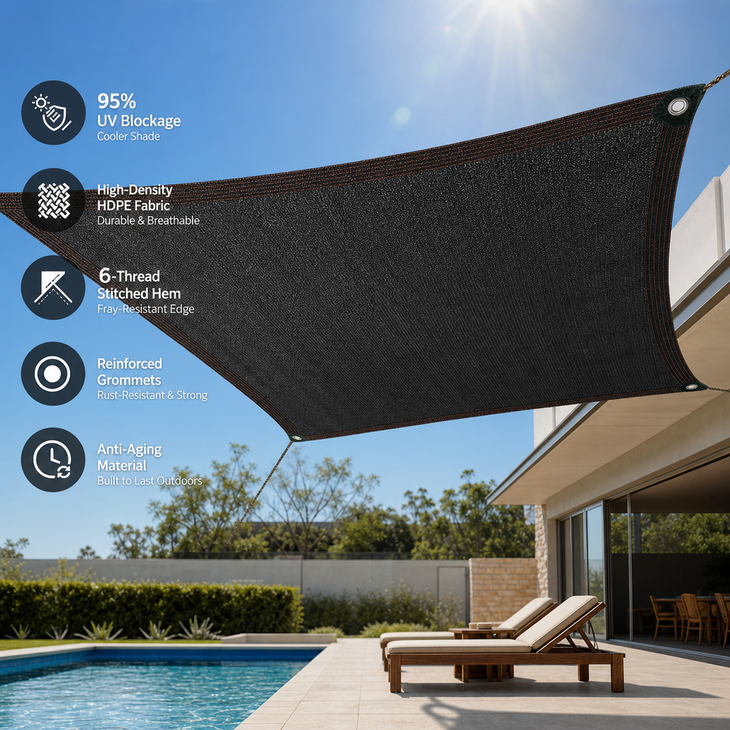Beat the Summer Heatwave: Transform Your Sun-Drenched Patio into a Cool, Shaded Oasis! ☀️➡️🏡