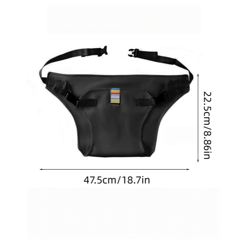 Child seat safety belts – Portable food strap holder