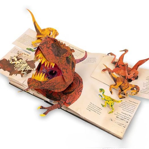 ⏰Special weekly promotion: 60% discount🦖Encyclopedia 3D Prehistorica Dinosaurs📙HARDCOVE