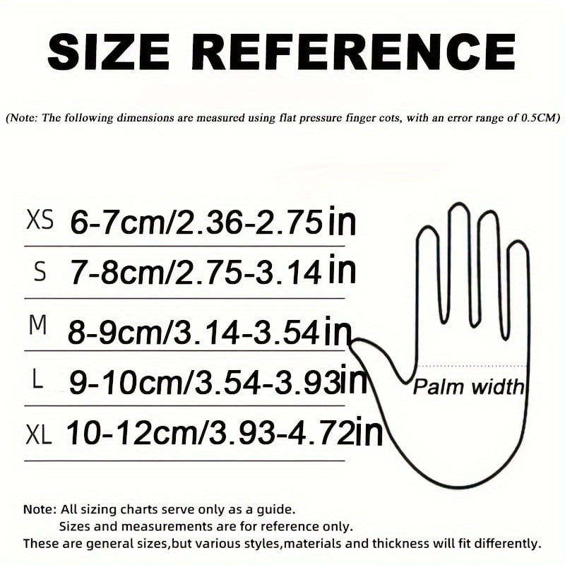 100/50PCS Black Nitrile Disposable Gloves