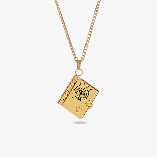 For my child – necklace in book form “Love you forever”