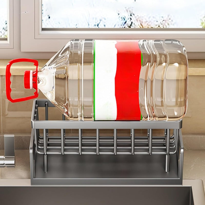🧽Eradicate the mess of wet sponges in the sink once and for all! 🛑Multifunctional sink organizer