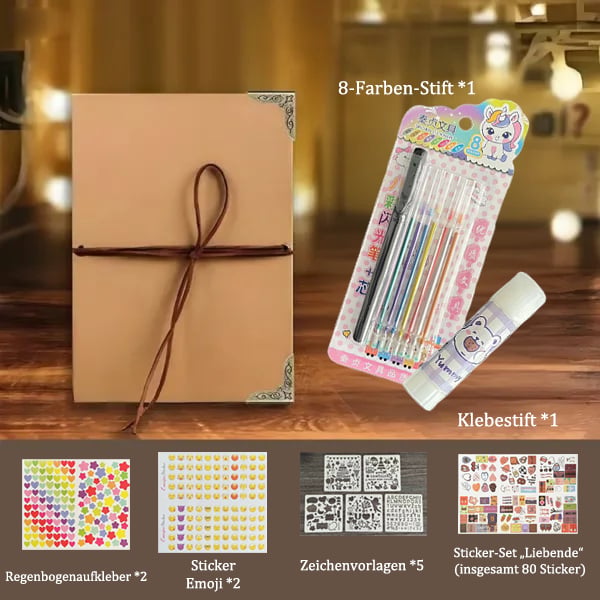 ✨The memory keeper: 230 cm foldable scrapbook album 📚