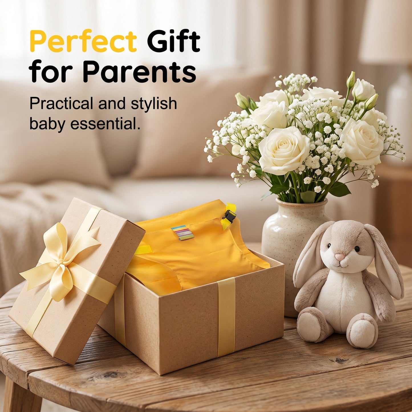 Child seat safety belts – Portable food strap holder