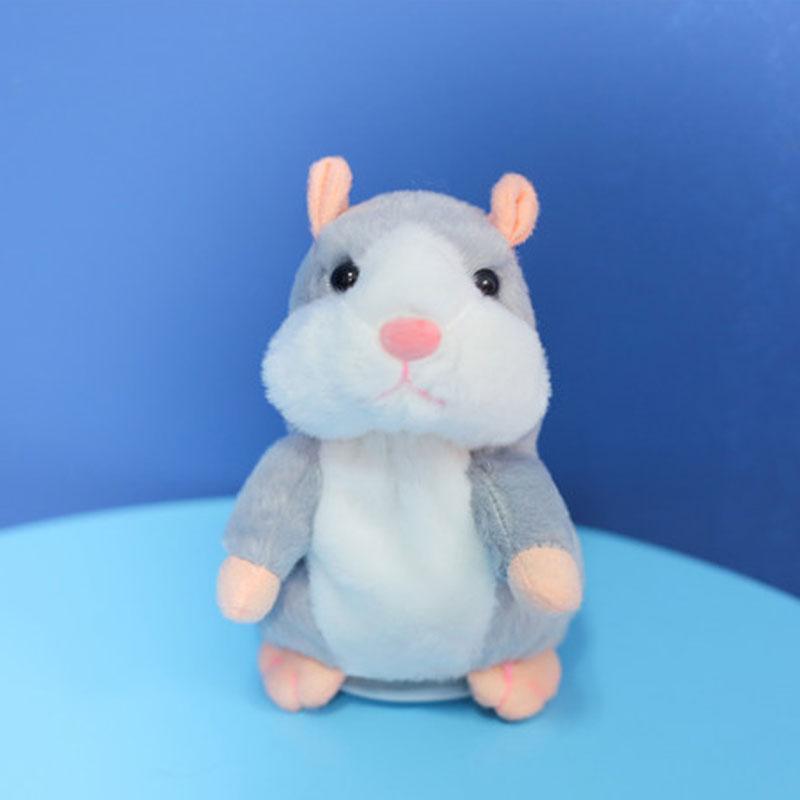 🐹 Talking hamster plush toy – repeats everything you say and shakes its head 🎁