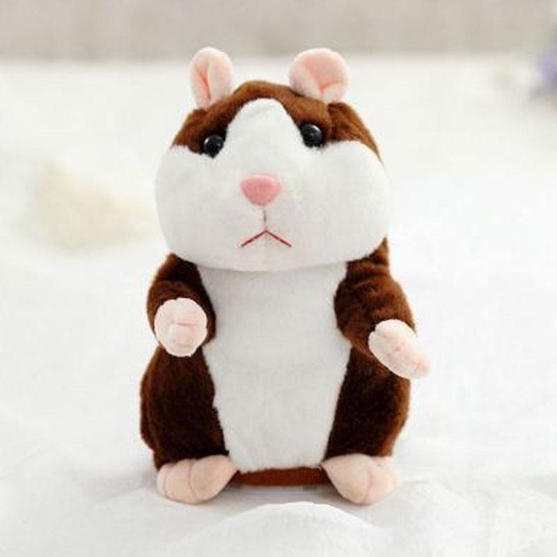 🐹 Talking hamster plush toy – repeats everything you say and shakes its head 🎁