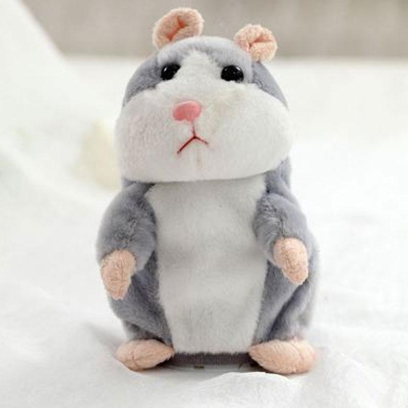 🐹 Talking hamster plush toy – repeats everything you say and shakes its head 🎁