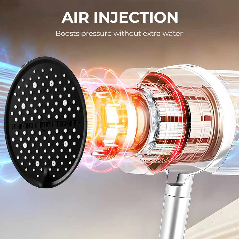 High pressure adjustable rain jet nozzle