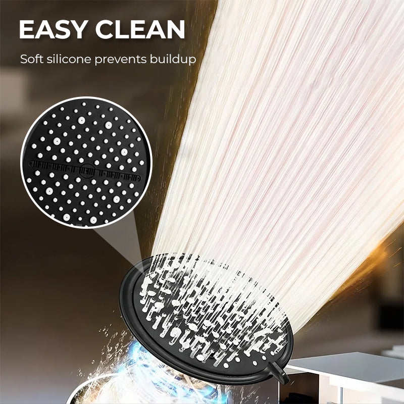 High pressure adjustable rain jet nozzle