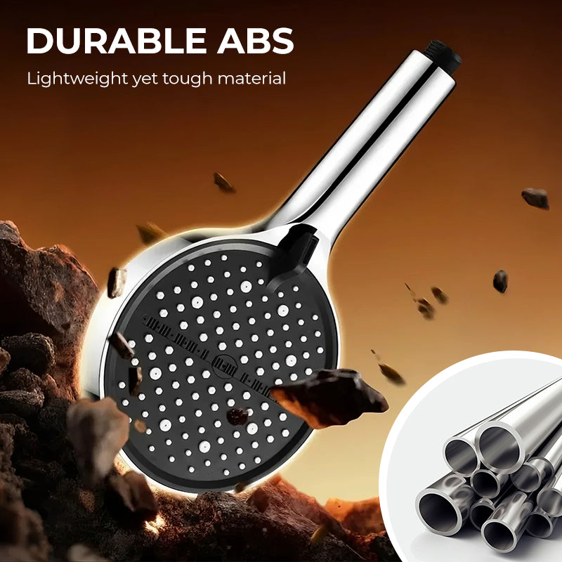 High pressure adjustable rain jet nozzle
