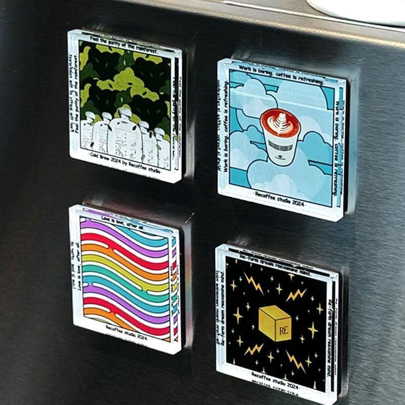 📸✨ DIY Photo Fridge Magnets – Create 10 Unique Memories! 🧲