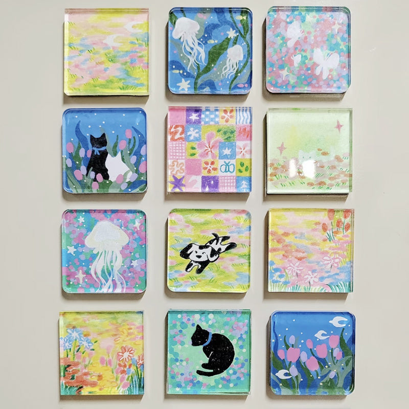 📸✨ DIY Photo Fridge Magnets – Create 10 Unique Memories! 🧲