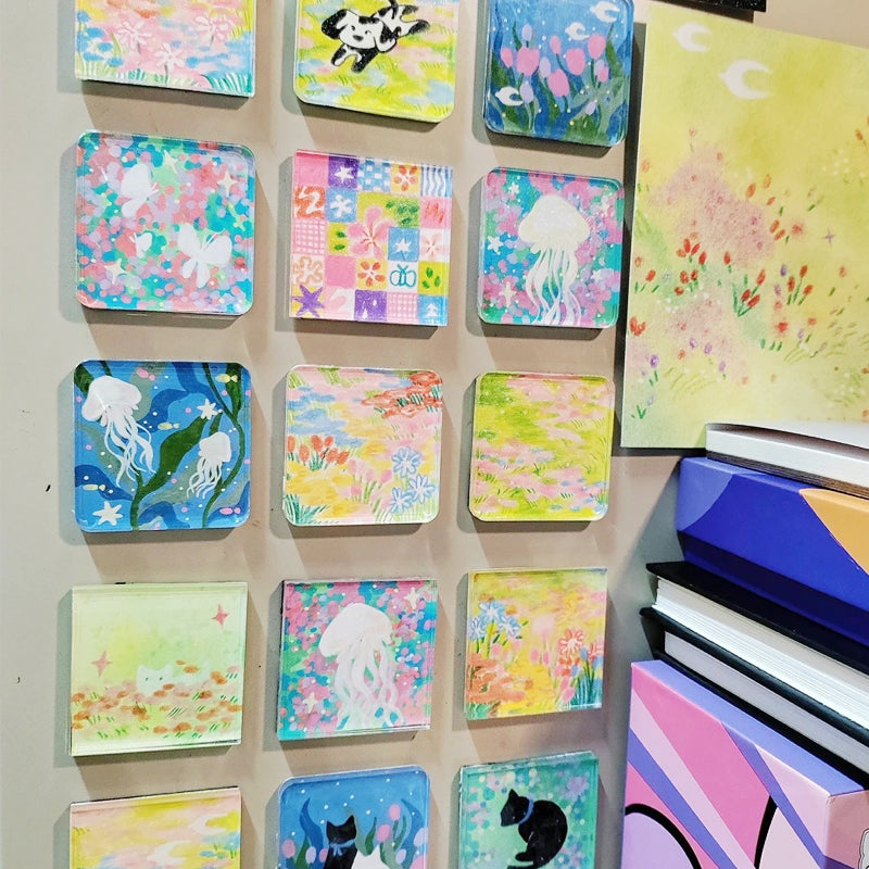 📸✨ DIY Photo Fridge Magnets – Create 10 Unique Memories! 🧲