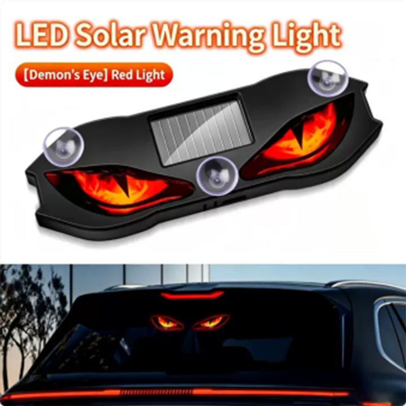 🚗🔆 Solar-powered LED warning light for cars - 50% off! Solar-powered, weatherproof, turns on automatically when it gets dark - for increased safety at the roadside. 🔥🛡️