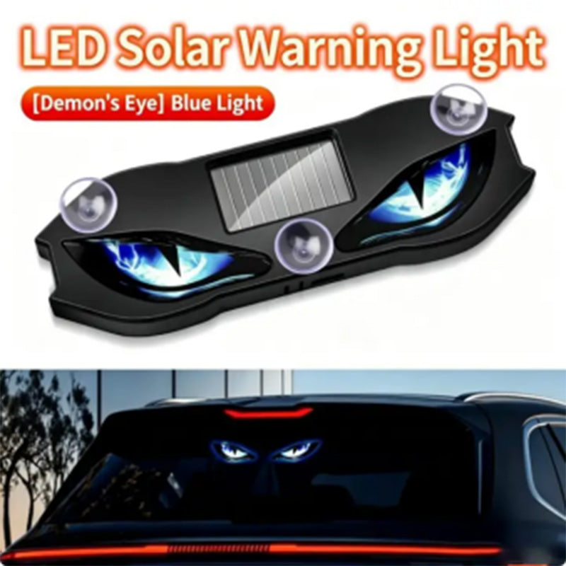 🚗🔆 Solar-powered LED warning light for cars - 50% off! Solar-powered, weatherproof, turns on automatically when it gets dark - for increased safety at the roadside. 🔥🛡️