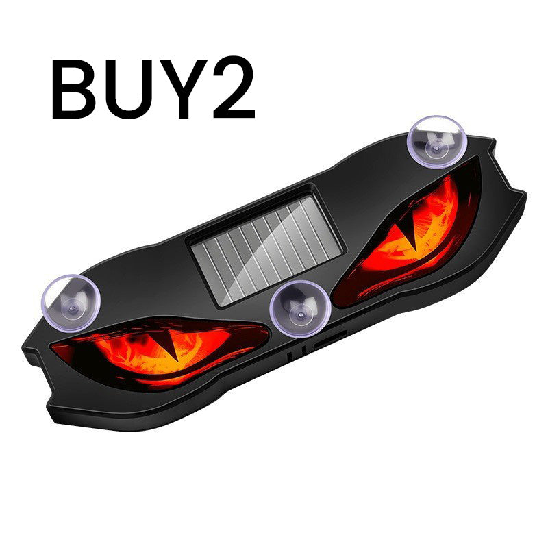 🚗🔆 Solar-powered LED warning light for cars - 50% off! Solar-powered, weatherproof, turns on automatically when it gets dark - for increased safety at the roadside. 🔥🛡️