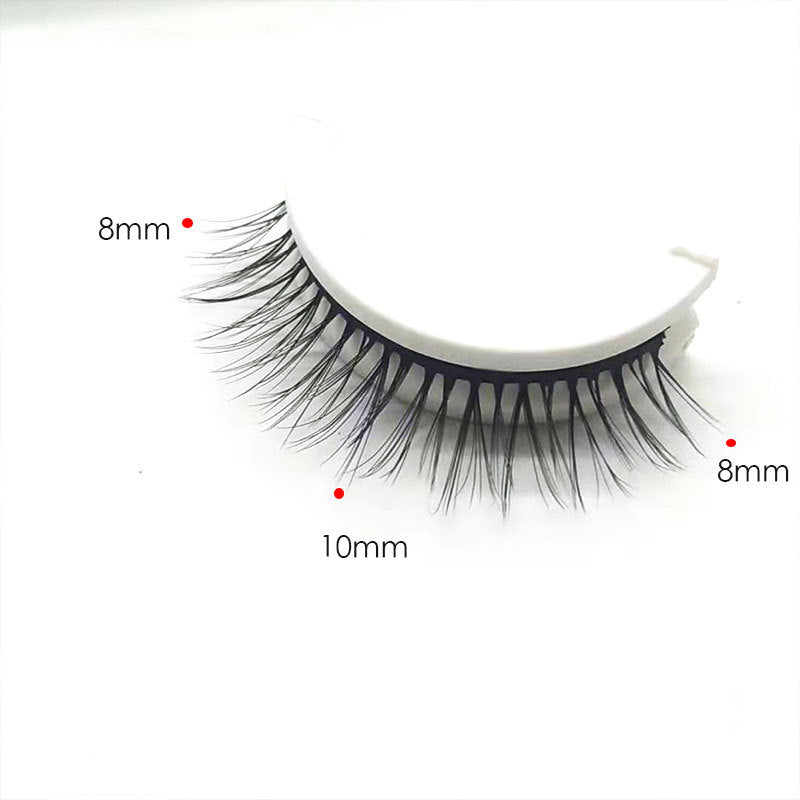 📢 55% Off – Reusable, Glue-Free Self-Adhesive False Eyelashes, Apply in 3 Seconds, Natural Curl, Set of 3 Pairs