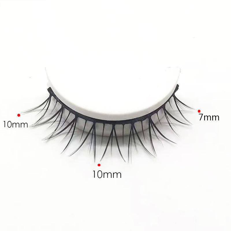 📢 55% Off – Reusable, Glue-Free Self-Adhesive False Eyelashes, Apply in 3 Seconds, Natural Curl, Set of 3 Pairs