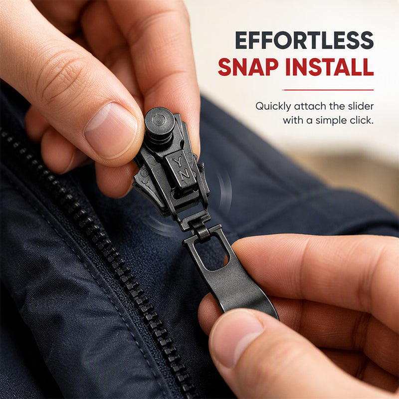 🥳HOT SALE🥳💞10K+ SOLD! Zipper Pull – From £8.99! Snap-on, no tools & durable alloy. Fix zippers fast – grab yours! ✅